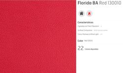 C6 LEATHER FLORIDA RED