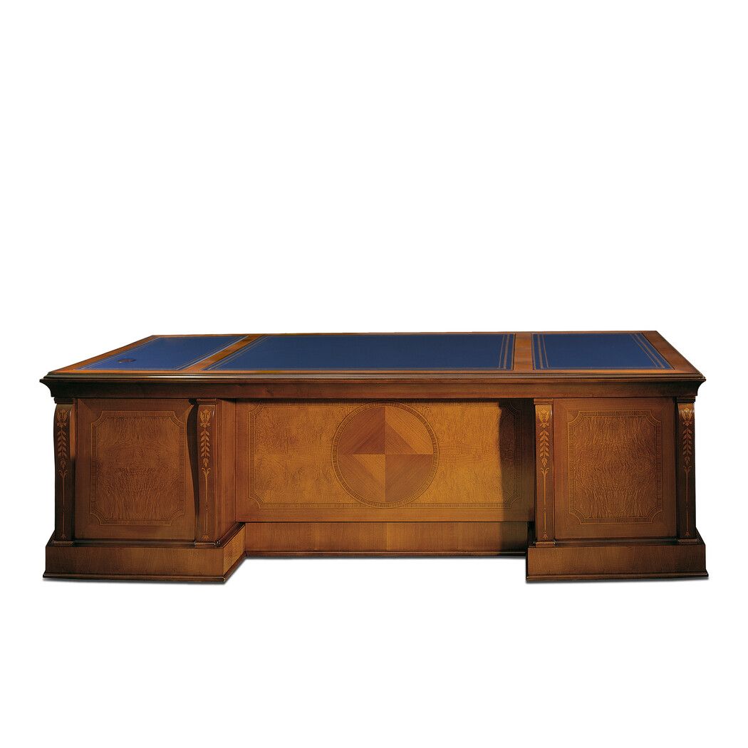 EXECUTIVE DESK (Leather Top)