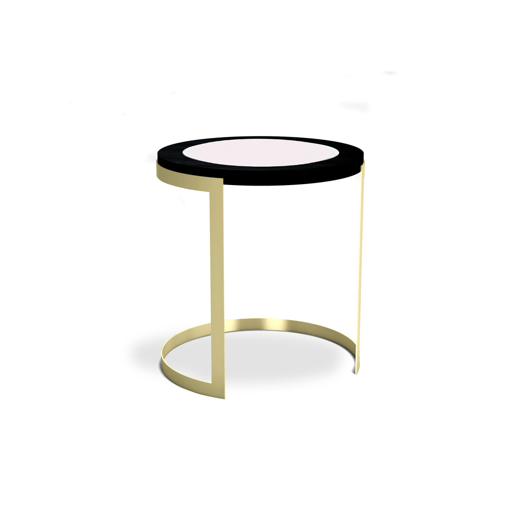 OCCASIONAL TABLE (Glass top)