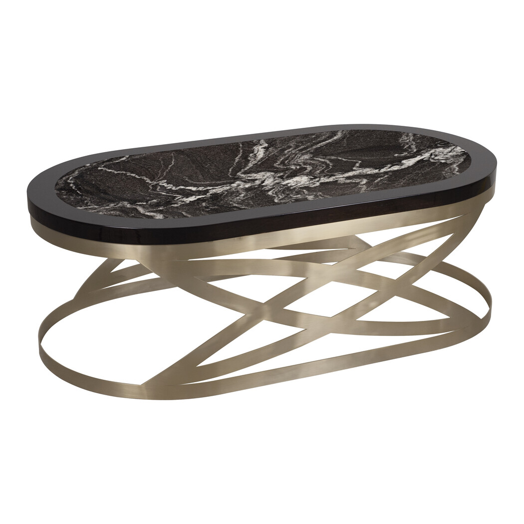 OVAL COCKTAIL TABLE (Marble top)