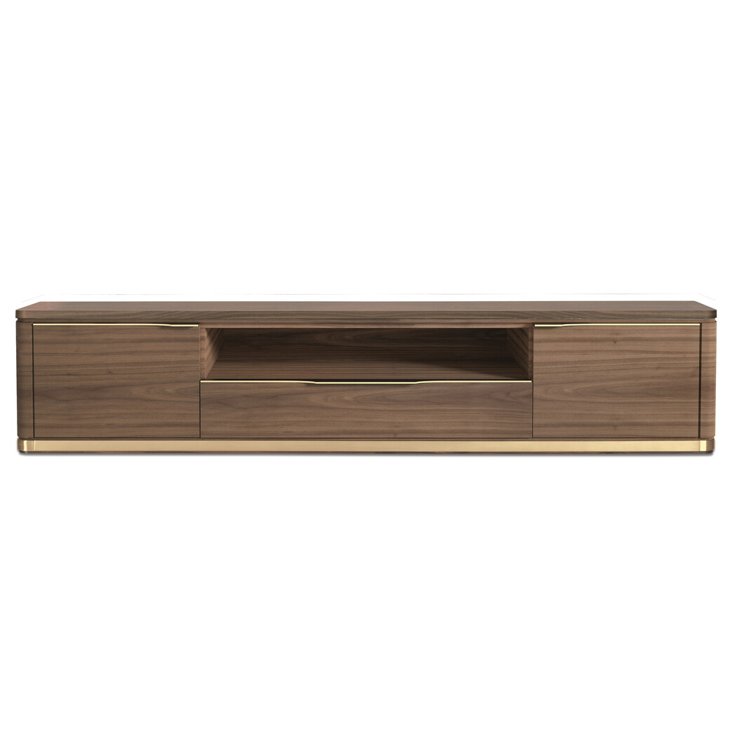 MUEBLE TV (Tapa madera & Frentes madera)