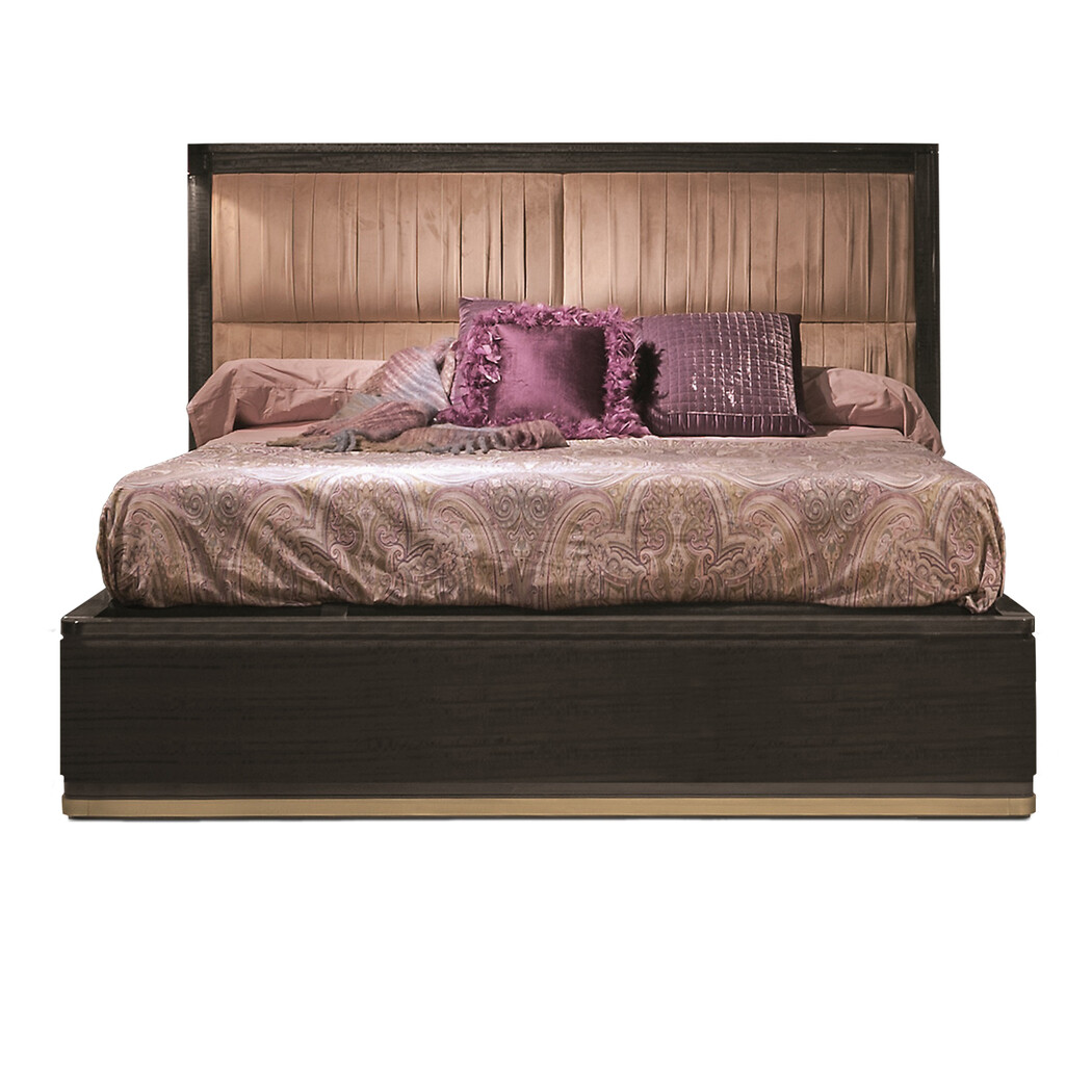 UPHOLSTERED KING SIZE BED (USA) Storage lift bed