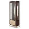 DISPLAY CABINET Right hand door (Leather front)_image