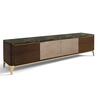 TV FURNITURE (Marble top & Leather front)_image